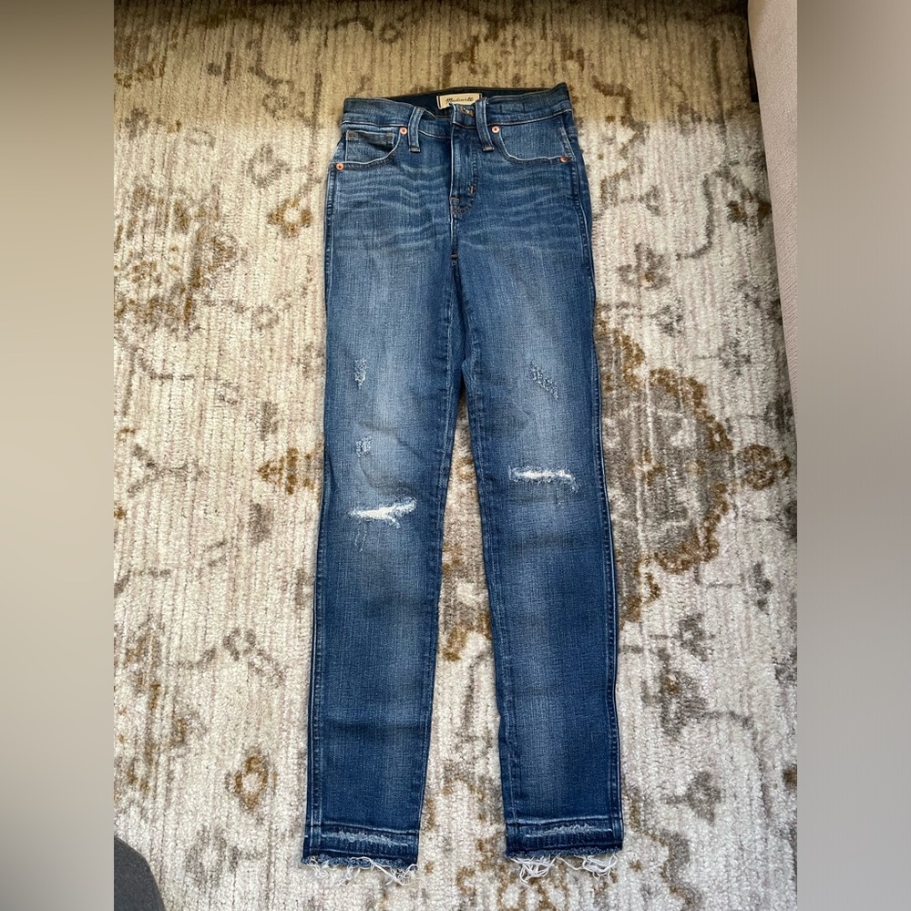 Madewell (size 23 women) high rise skinny jeans